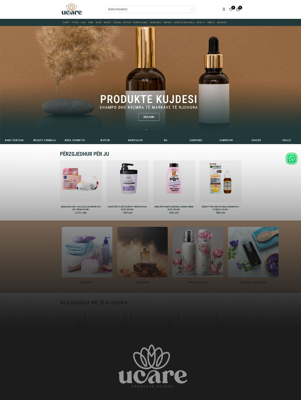 U care Market E-commerce Saas